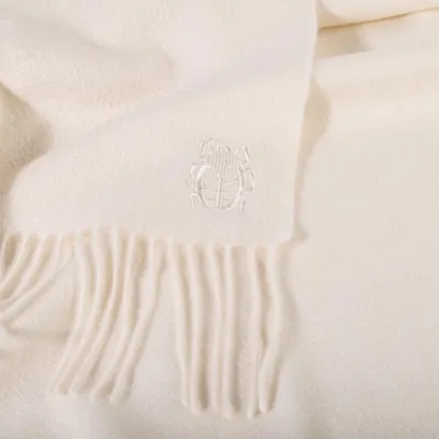 Produktbild von Zoeppritz Cashmere-Plaid Since 1828 Cashmere Farbe offwhite Größe 130x180