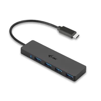Produktbild von I-TEC i-tec Advance USB-C Slim Passive HUB 4 Port