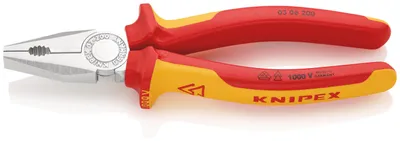 Produktbild von KNIPEX Kombizange verchromt
