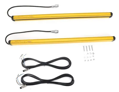Produktbild von Sicherheitslichtschranken-Sensor - 12 Strahlen - Aluminiumgehäuse - 0,3-3 Meter Reichweite
