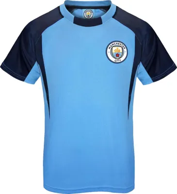 Produktbild von Manchester City FC - T-Shirt für Jungen, Polyester GF1209 (146) (Himmelblau)