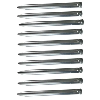Produktbild von 10er Pack Zeltheringe 22 cm Zeltnagel Erdnagel Hering aus verzinkten Stahl
