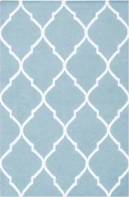 Imagen del producto de Alfombra Kelim, color azul claro (120x180 cm)