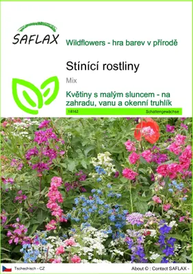 Obrázek produktu pro SAFLAX - stínící rostliny - Mix - 1000 Semena
