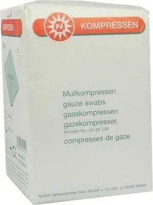 Produktbild von MULLKOMPRESSEN 10x10 cm unsteril 12fach