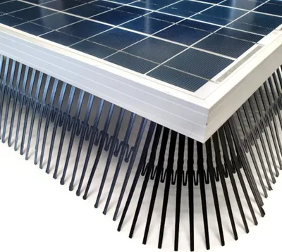 Produktbild von Birdstop Schnäppchen 50 Meter (inkl. 4 Eckstücke) - Solarmodule Vogelschutz