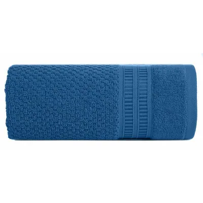 Image de Serviette Ruèník, 50x90 cm, bleu, 100% coton, design moderne
