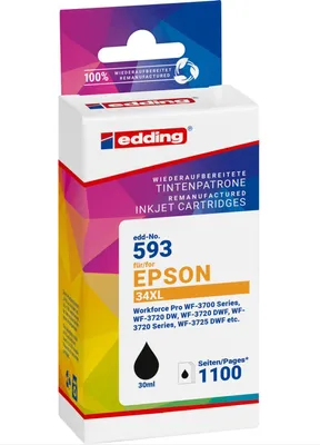 Produktbild von Druckerpatrone ersetzt Epson T34XL black