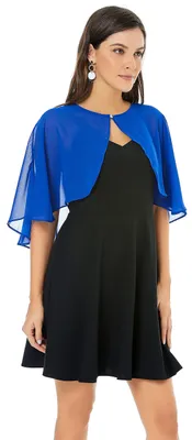 Produktbild von olyrjie Damen-Schals und Wickeltücher für Abendkleid, Chiffon, Umhang, Hochzeit,