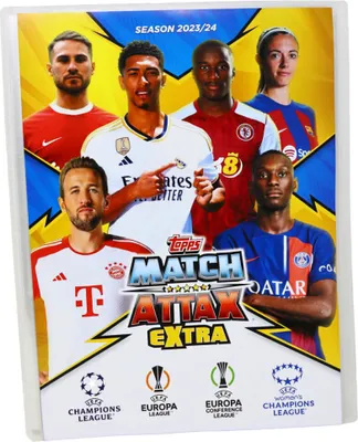 Produktbild von Topps Match Attax Karten Champions League Extra 2023-2024 - Sammelkarten - 1 Sammelmappe