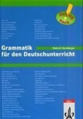 Produktbild von Grammatik f. Deutschunterricht