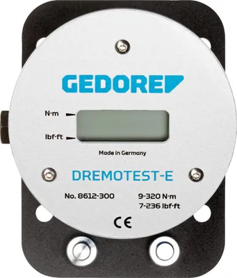 Obrázok produktu pre Testovací prístroj DREMOTEST E 9,0 – 320 Nm Gedore | 4002805928349