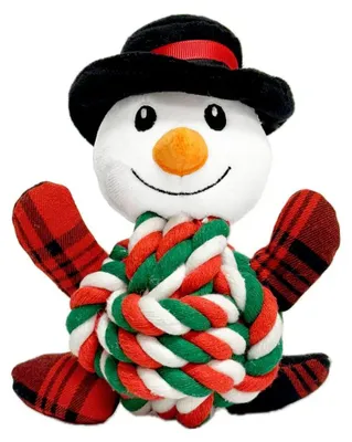 Image de Doudou pour chien Gloria XMAS FROSTY Blanc