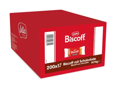 Produktbild von Lotus Original Karamellgebäck 200 einzeln verpackte Kekse 1470g