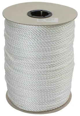 Obrázok produktu pre Lano z polypropylénových vlákien Dönges, 6 mm, prírodné, krútené (návin 220 metrov)