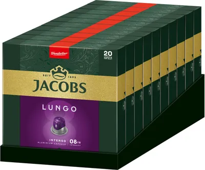 Produktbild von Jacobs Kapseln Lungo VPE (10X104g Packung)