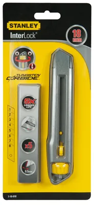 Produktbild von Stanley HTS Cutter Interlock 18mm Carbide-Klingen