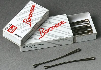 Produktbild von Baronesse Haarklemmen 6,5 cm schwarz