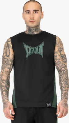 Produktbild von Tapout Training ärmelloses T-shirt Schwarz L Mann Schwarz L