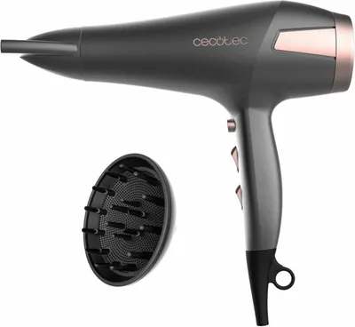 Produktbild von Fön Cecotec BAMBA IONICARE ROCKSTAR NANO IONTECH Schwarz 1600 W