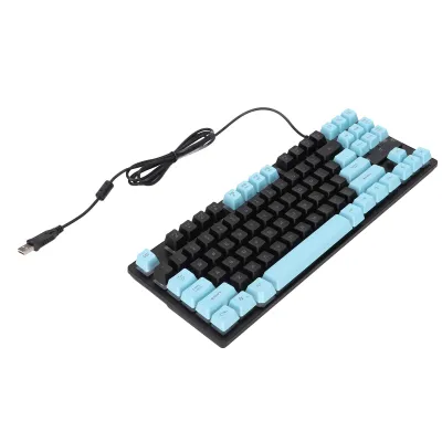 Image de Clavier mécanique,Clavier gaming mécanique,Clavier gaming,Clavier PC,Clavier portable de bureau,Clavier mécanique 87 touches