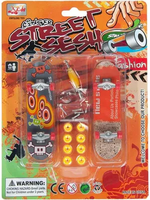 Produktbild von Mega Creative Skateboard für Skret, 2 Stück, 14 x 19 x 2 cm, B/C, 180/360