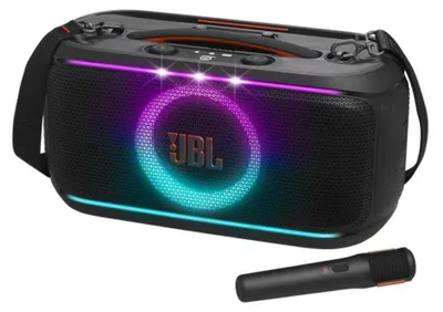Zdjęcie produktu dla JBL PARTYBOX ON THE GO 2, 1,91 cm (0.75"), 2 cm, 13,3 cm (5.25"), 13,5 cm, 100 W, 40 - 20000 Hz