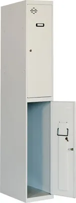 Produktbild von Simonrack Spind SIMONLOCKER DIY grau 8435104936238, 2 Schließfächer 30,0 x 50,0 x 180,0 cm