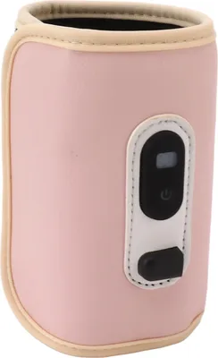 Image de Chauffe-biberon USB à affichage numérique 5 vitesses Chauffe-biberon portable pour lait maternel Eau rose