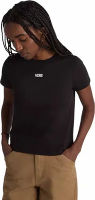 Produktbild von Vans Basic Mini Kurzarm-t-shirt Schwarz L Frau Schwarz L