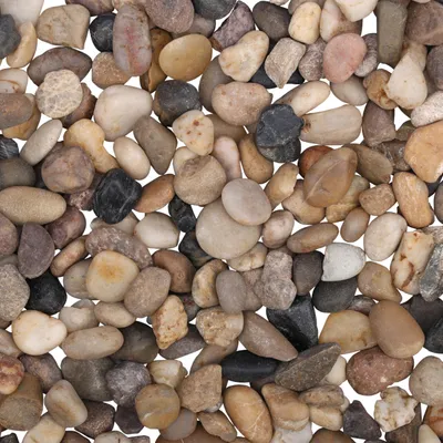 Produktbild von Belle Vous Dekosteine Kieselsteine Natur (3,6kg Sack) Kieselsteine Deko 1,4-2,6cm Mini Sortierte Deko Kieselsteine - Gemischter Flusskies für
