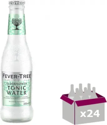 Image de Fever Tree - Fleur de sureau - 24 x 20cl