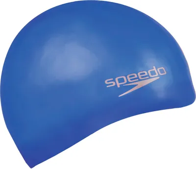Produktbild von Speedo Badekappe Silikon blau - Schwimmen Erwachsene