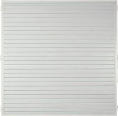 Produktbild von T&J LIGHTLINE Kunststoff Zaunelement 1800 x 1800 mm Weiß