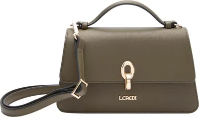 Produktbild von L.CREDI Handtasche Umhängetasche Petronella Handle Bag Forest olivgrün