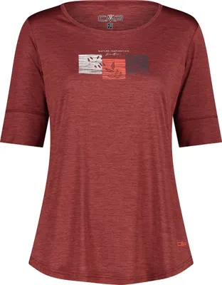 Immagine prodotto di Cmp Woman T-Shirt Granata Mel. Granata Mel. 44