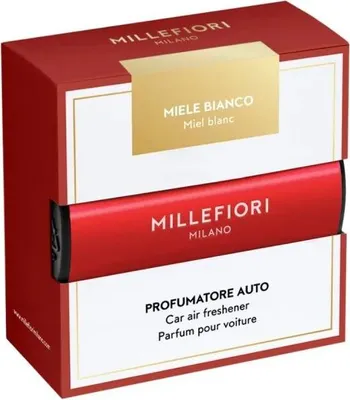 Obrázek produktu pro Millefiori Milano Icon Car Air Freshener Miele Bianco