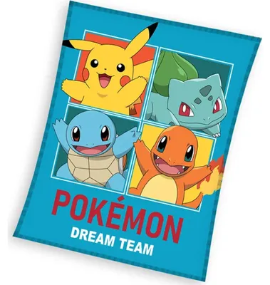 Produktbild von Pokémon Dream Team Babydecke 130x160 cm