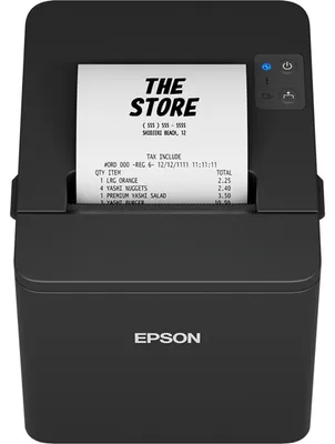 Produktbild von Epson TM-T20IV, Thermodruck, POS-Drucker, 203 x 203 DPI, 250 mm/sek, 1,25 x 3 mm, 22,6 Zeichen pro Zoll