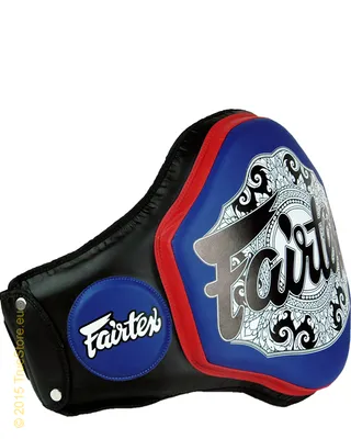 Zdjęcie produktu dla Pancerz brzuszny Fairtex BPV3, kolor czarny/czerwony
