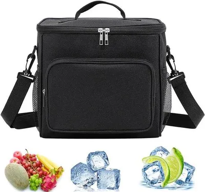 Immagine prodotto di Borsa termica isolata per picnic, 10 litri, 26 x 17 x 24 cm