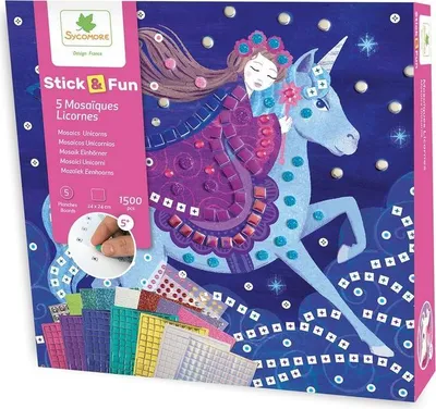 Immagine prodotto di Tiefland d'Arpeje Stick & Fun Mosaico 5x Unicorno