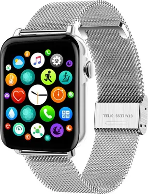 Image de Smarty Smartwatch SW035M11A White avec moniteur d'activité et notifications