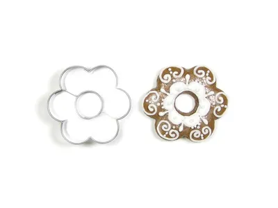 Immagine prodotto di Fiore grande con centro 52x47 mm
