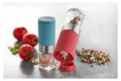 Produktbild von Gefu TUSOME Gewürzmühle türkis kompakt