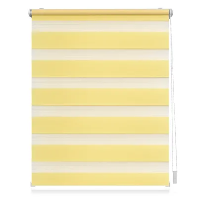 Produktbild von Duo-Rollo Klemmfix, ohne Bohren Gelb 100 cm x 1