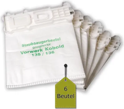 Produktbild von Staubsaugerbeutel ähnlich SWIRL V 65, 6 Staubbeutel