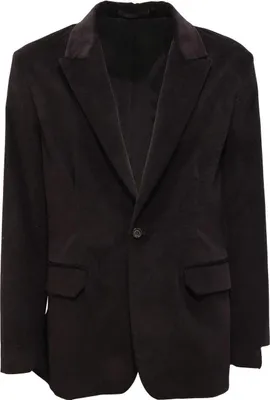 Produktbild von 6811Az Giacca Velluto Uomo Paolo Pecora Man Velvet Jacket Black