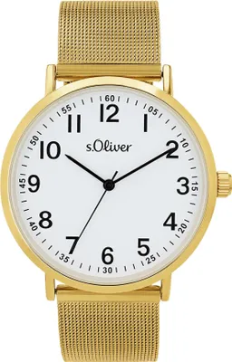 Produktbild von s.Oliver Herren Uhr Armbanduhr Edelstahl 2040146