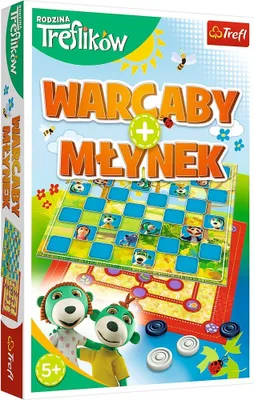 Produktbild von Trefl - S.CENA GAME Warcaby / MLynek Trefliki